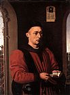 Petrus Christus Portait of a Young Man painting